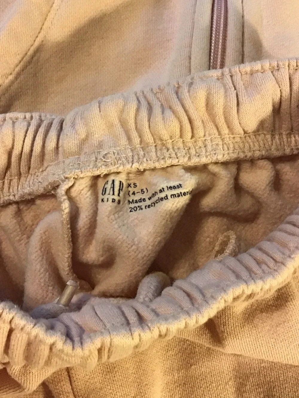 GAP Kids Pale Pink Hooded Zip Sweatshirt & Joggers Set